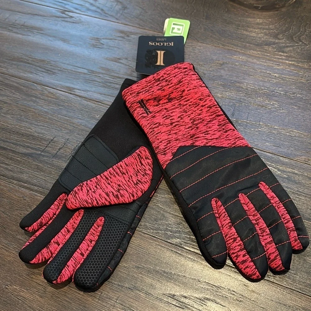 Igloo Pro Text Touch Sensitive Thermal CHR ceramic Heat Retention winter gloves